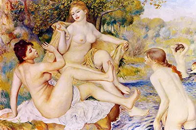 The Large Bathers (Les Grandes Baigneuses) Pierre-Auguste Renoir